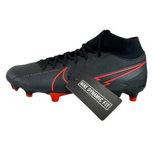 Nike Dynamic Fit Men's Black and Red Athletic Shoes